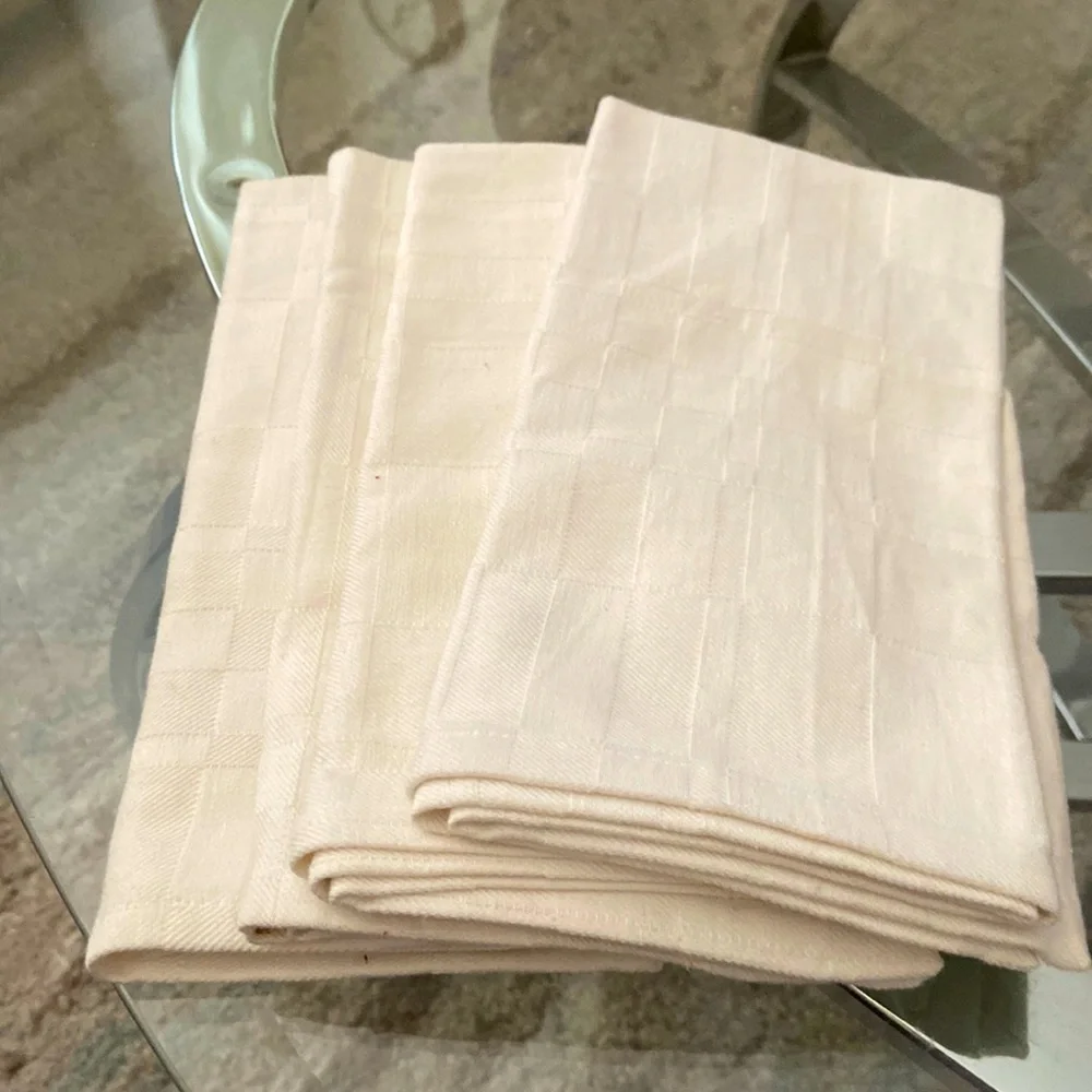 Pier 1 Imports - Set of 4 Napkins and World Market Set of 2 Napkins
